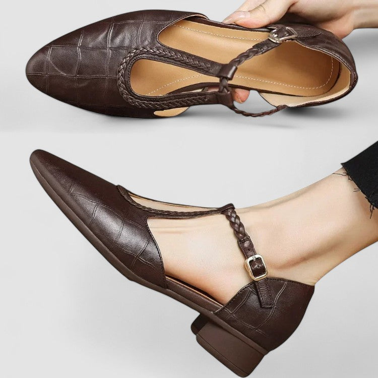 Camila™ - Orthopedic T-Bar Mary Jane Shoes