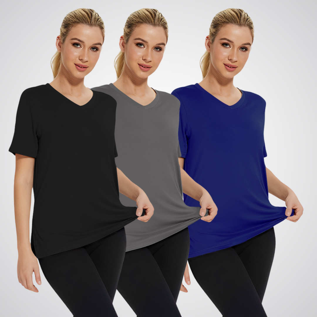 Venessa™ - Casual Loose Fit Tee (Pack of 3)