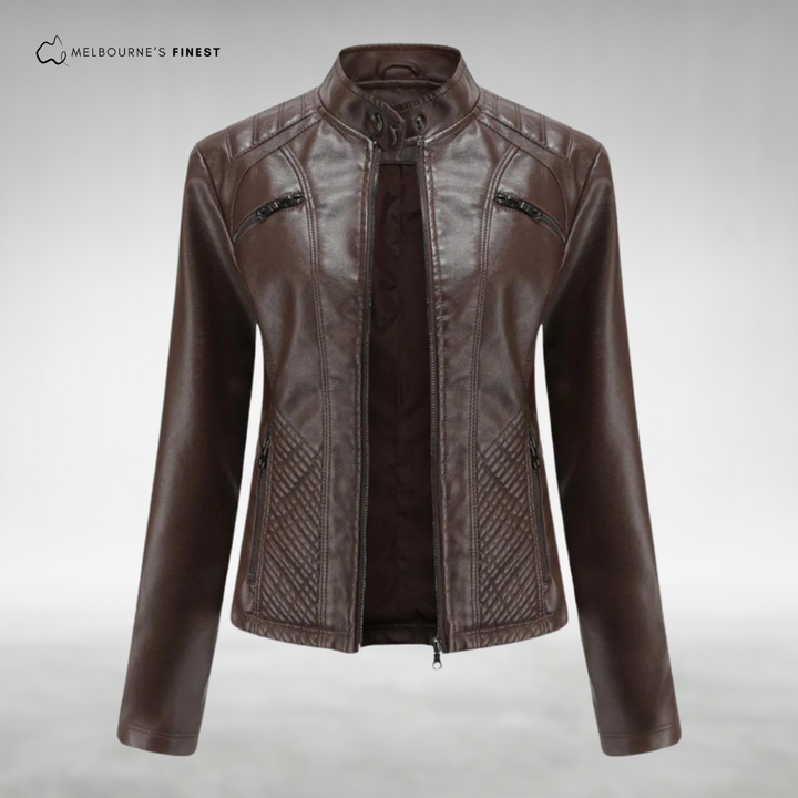 Amelia Stylish Leather Jacket