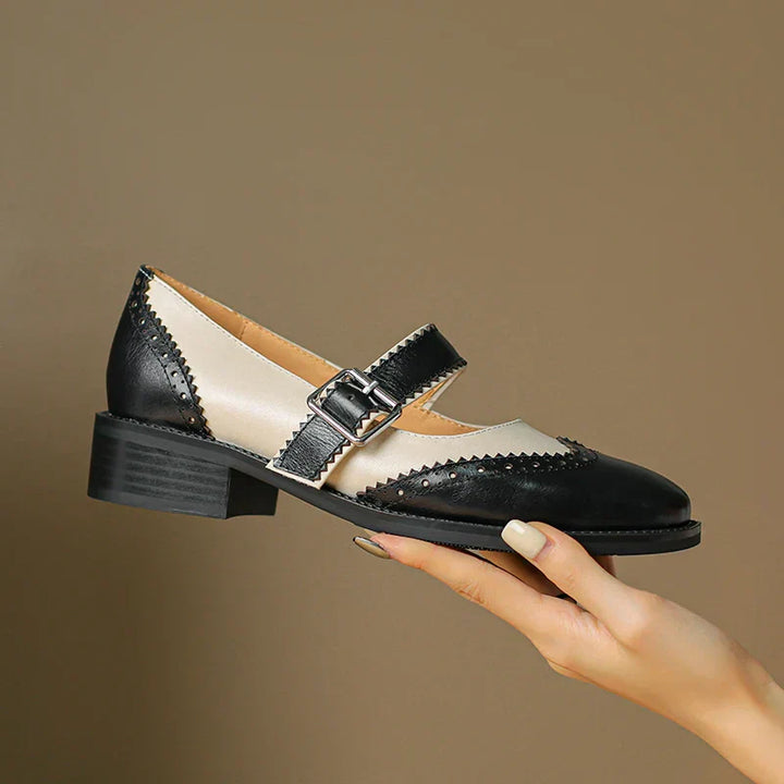 Miana - Orthopedic Leather Mary Janes
