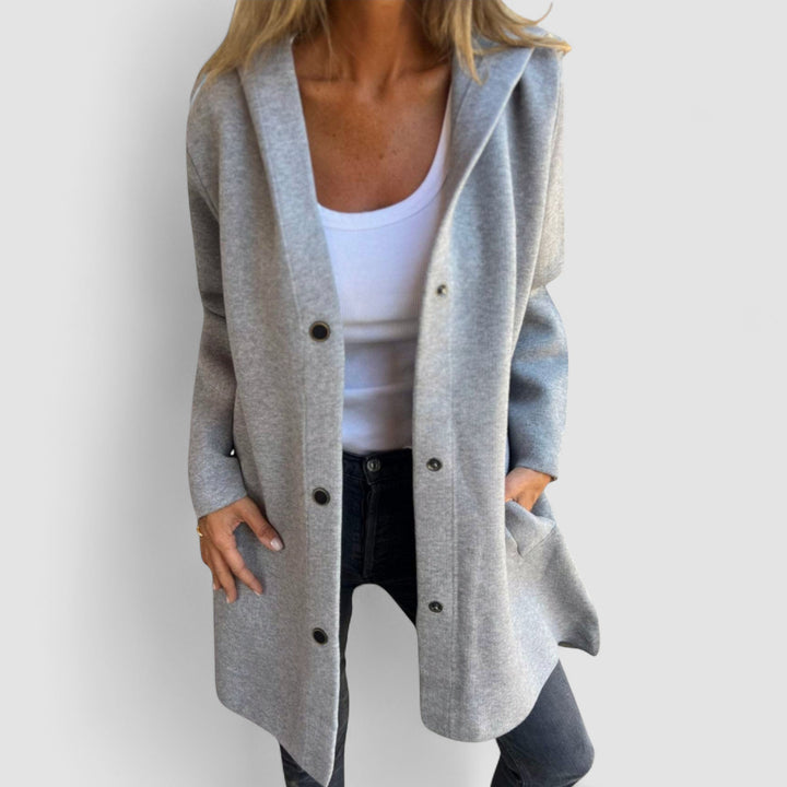 Lyvian - Elegant Hooded Jacket