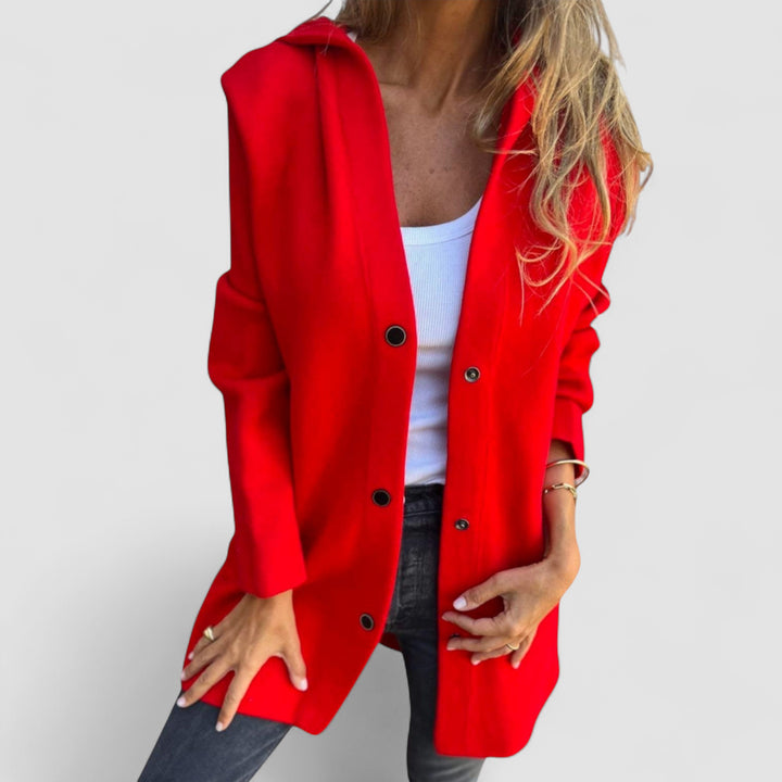 Lyvian - Elegant Hooded Jacket