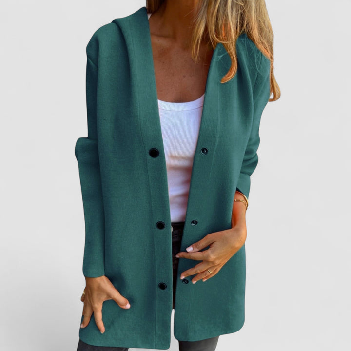 Lyvian - Elegant Hooded Jacket
